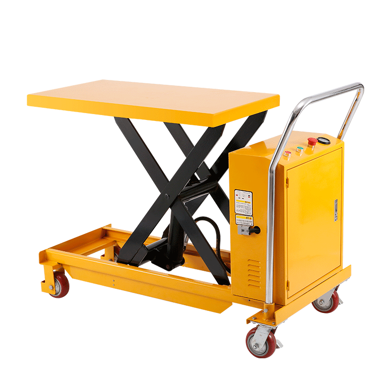 Wen Yijia customized electric lifting platform truck 2 tons mobile hydraulic unloading lift small fixed scissor lifting mobile electric platform 500 kg 0.9 meters table 9