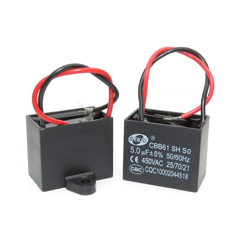 Sambada CBB61 starting capacitor 1UF12152253445UF450V fan starting capacitor 4UF