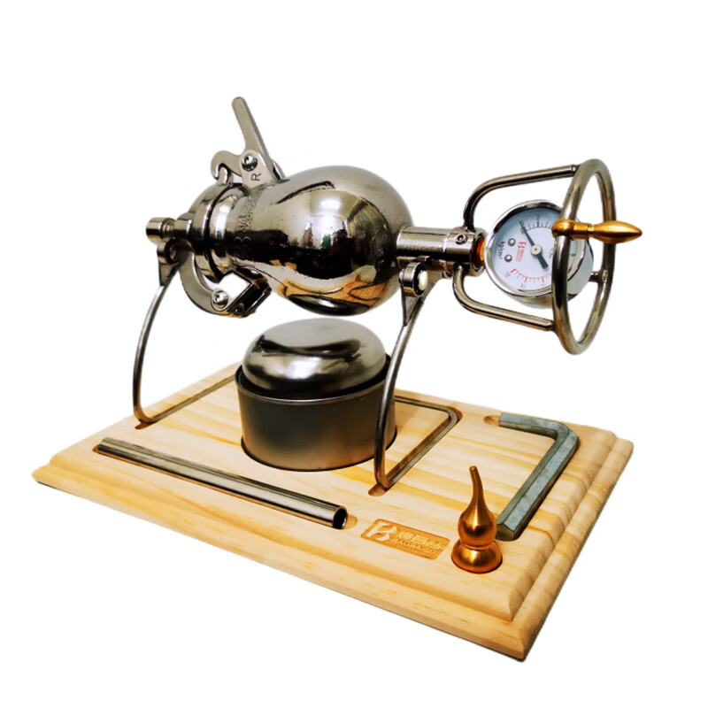 304 stainless steel household mini popcorn machine grain amplifier popcorn machine small household 280 ml get rich overnight * 3 oil safety valve model