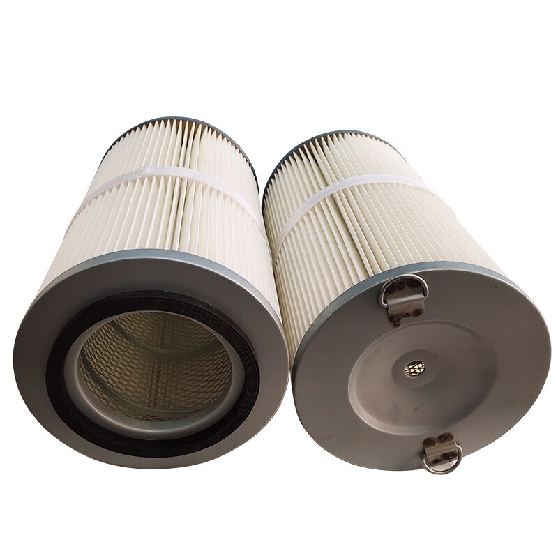 Industrial dust filter element powder spraying workshop dust filter cartridge pulse vacuum cleaner sweeper air filter cartridge top-mounted dust filter cartridge