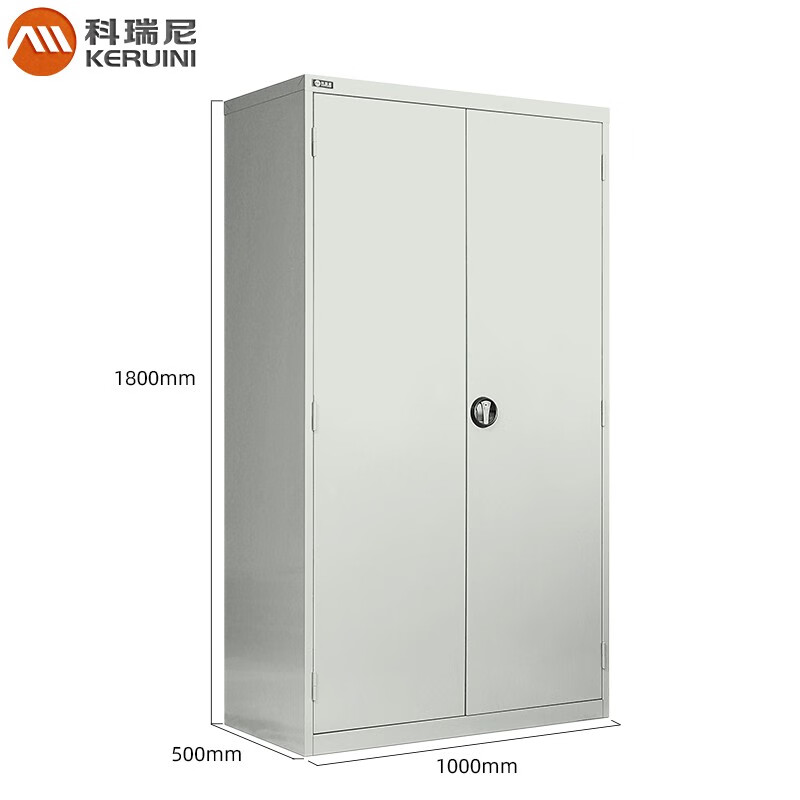 Corini Heavy Tool Cabinet Hardware Iron Cabinet Double Door Smart Tool Cabinet Storage Cabinet JZKT40000 Gray Single Cabinet Can Be Customized