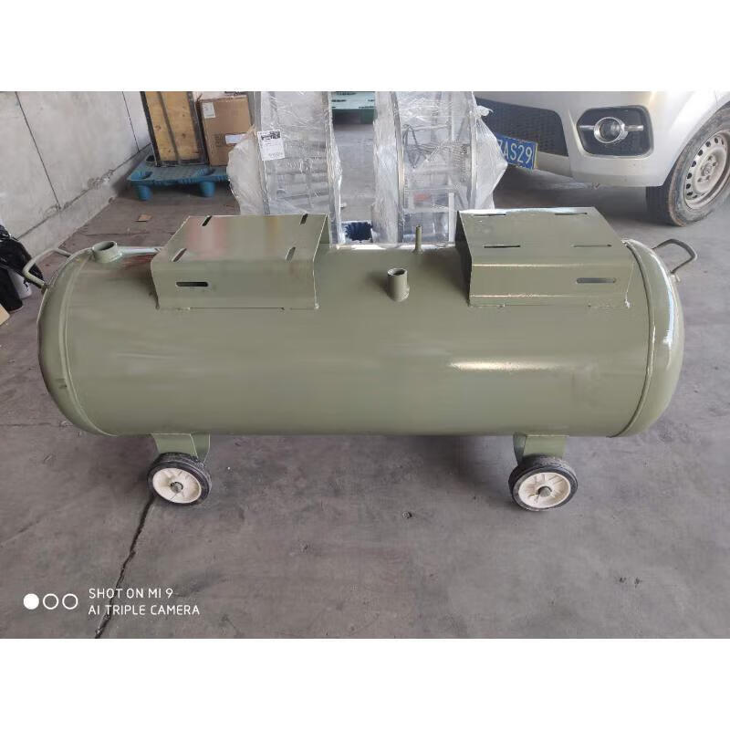 Air pressure gas storage tank, air pump gas storage tank, air pump gas storage tank, various models with casters, 0.17/8 gas storage tank