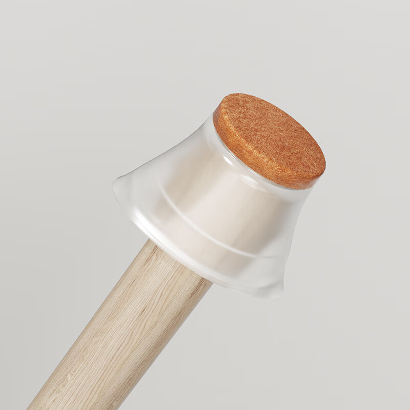 Household chair foot cover protective cover table and chair stool leg foot pad non-slip foot pad dining table and chair foot pad round transparent 24 pack