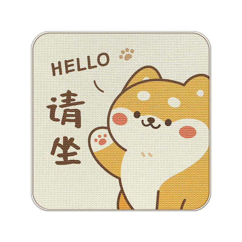 Slowly speaking, four-season universal seat cushion, breathable seat cushion, office sedentary butt cushion, chair cushion, Chai Chai 40*40cm