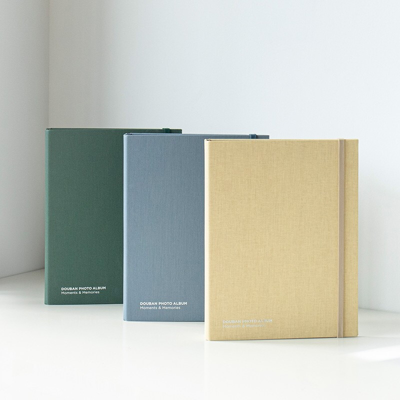 Douban Doupin Photo Album-Forest Green Memorial Album Loose-leaf Photo Album Large Capacity Photo Album Polaroid Photo Album