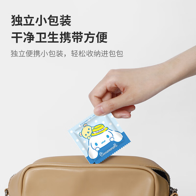 Yijie disposable gloves food grade independent packaging thickened kitchen PE takeaway crayfish catering durable and oil-proof 80 small pack*1 (pattern mix and match)