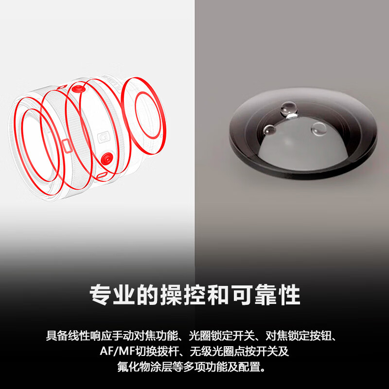 Quasi-new product Sony (SONY) FE 50mm F1.4 GM full-frame large aperture fixed focus G Master lens for portrait photography (SEL50F14GM)