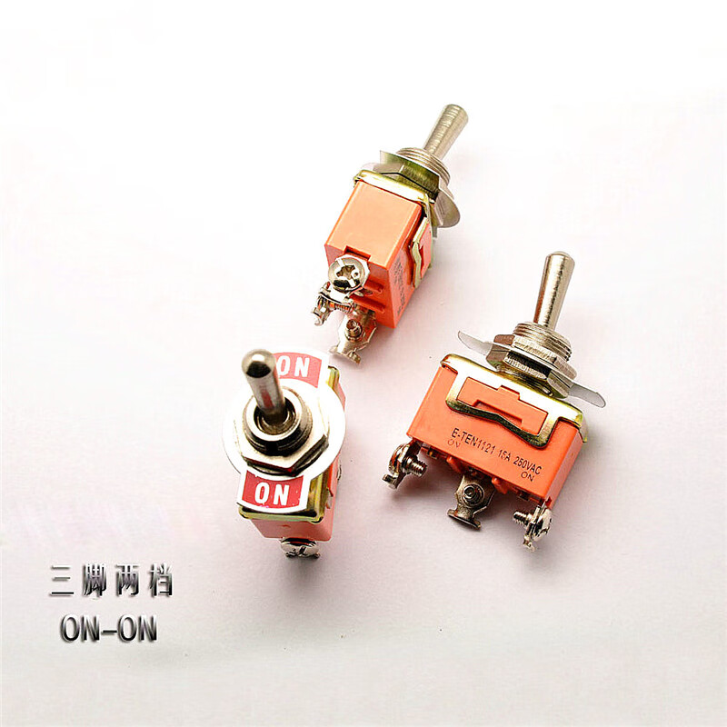TaoTimeClub toggle switch rocker switch E-TEN1121 3 feet 2 gears