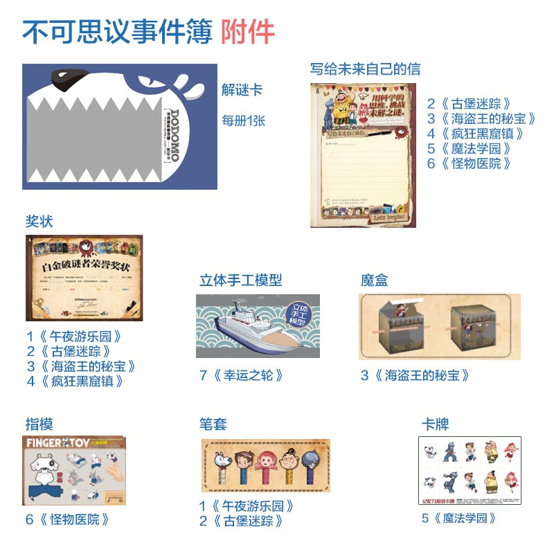 Book of Incredible Events 1 Midnight Playground, Moduoduo Secret Adventure, Companion Volume, 6-12 years old