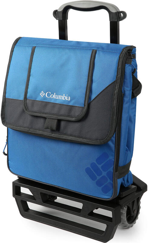 Columbia 50-can large-capacity outdoor cooler, folding tug, camping insulation