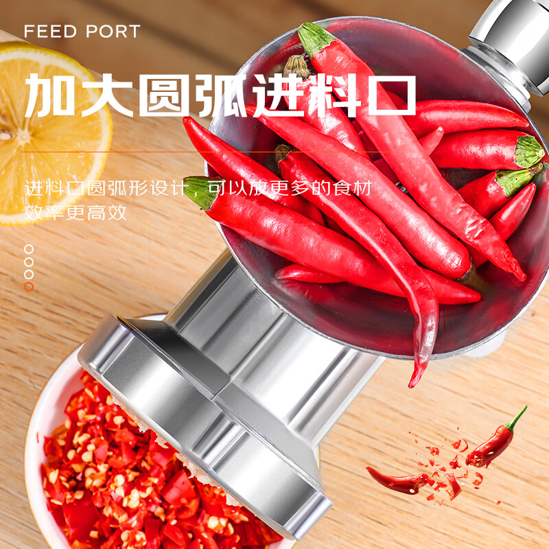 Baijie sausage filling machine manual meat grinder sausage filling mince machine sausage filling artifact upgraded meat grinder casing