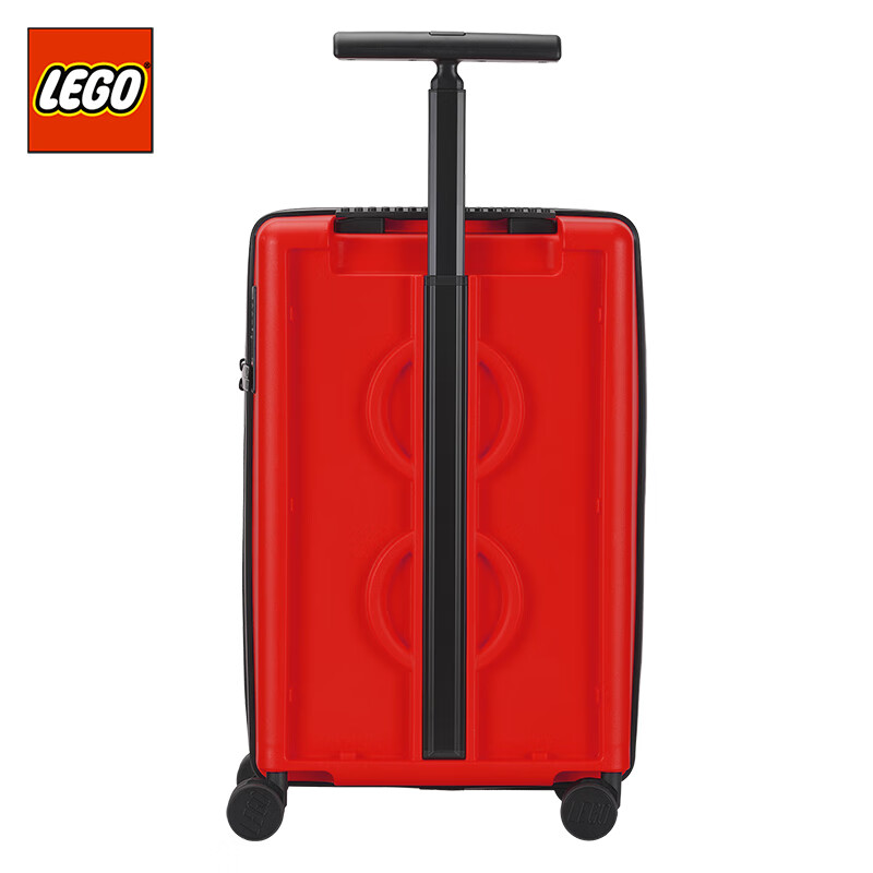 LEGO trolley case 20-inch expandable suitcase cabin code lock for men and women red 20290