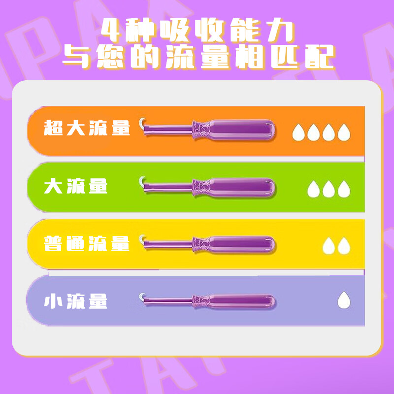 Danbis Canada imported built-in tampon radiant catheter-type menstrual cotton swab normal flow large flow Symphony 28 normal flow