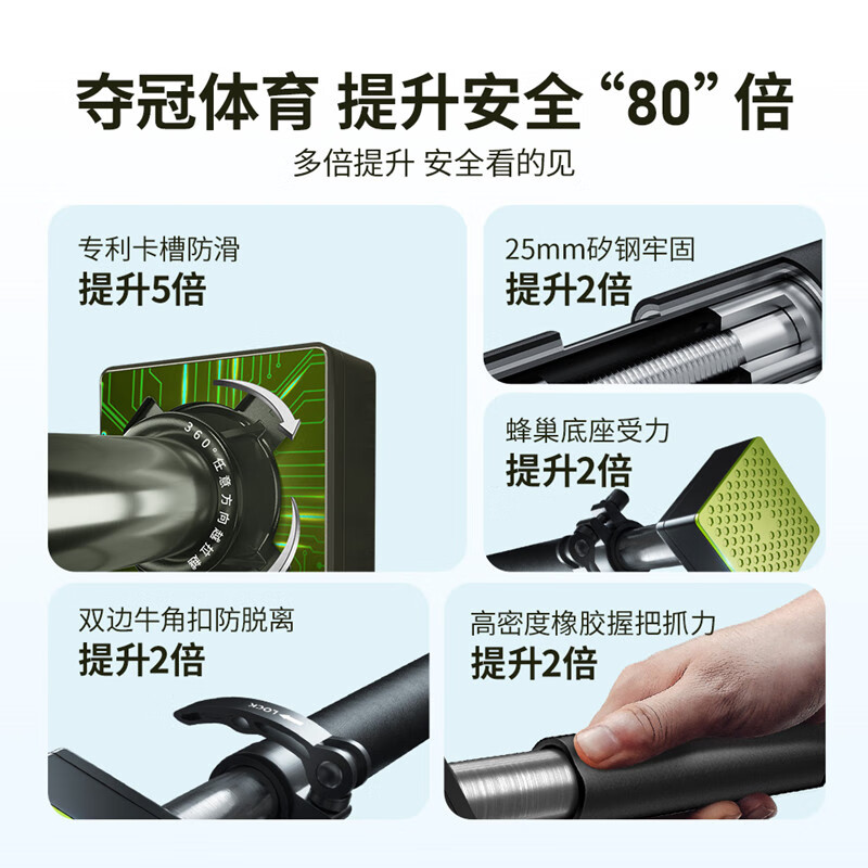 Winning household horizontal bar indoor pull-up device multi-functional punch-free door frame door hanging horizontal bar children's fitness equipment universal anti-slip horizontal bar (145-175cm)