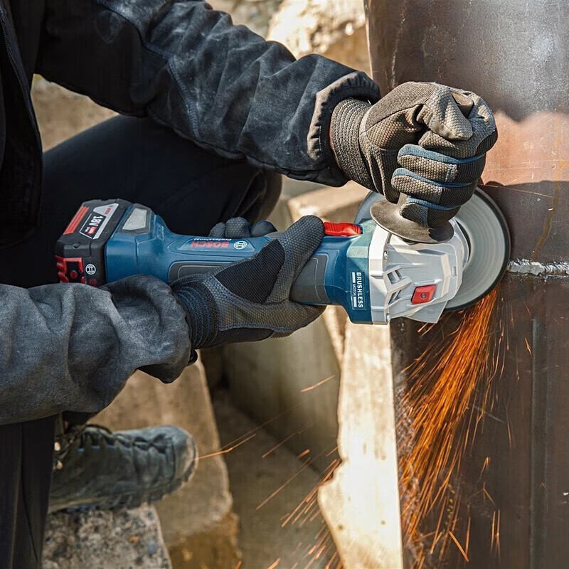 Bosch (BOSCH) rechargeable angle grinder cutting brushless GWS180-LI lithium electric grinder hand grinder angle grinder