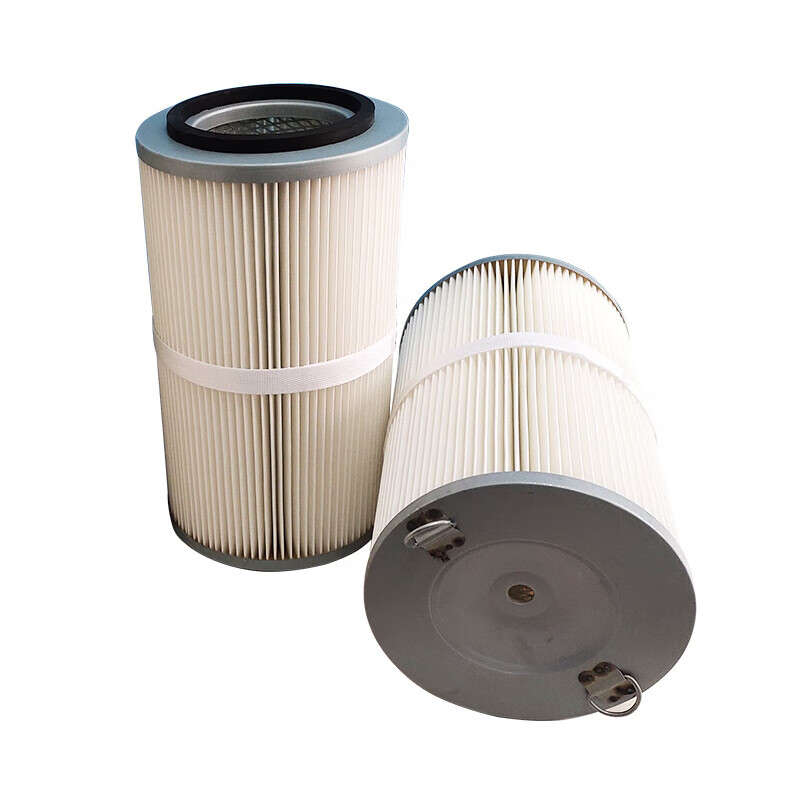 Industrial dust filter element powder spraying workshop dust filter cartridge pulse vacuum cleaner sweeper air filter cartridge top-mounted dust filter cartridge