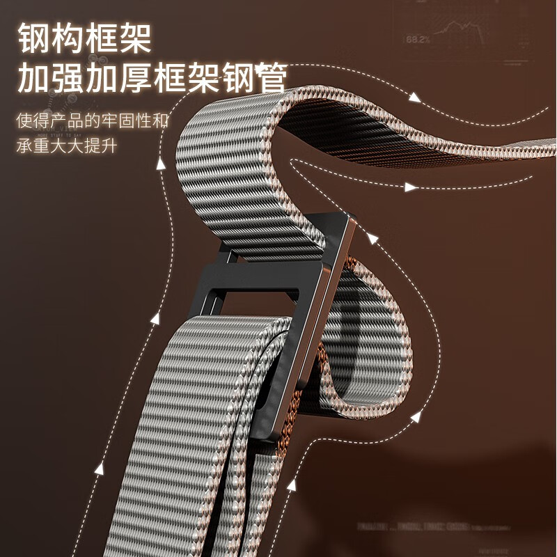 Schneider horizontal bar indoor pull-up device household horizontal bar door-free punch-free adjustable fitness equipment traction auxiliary belt-orange (40kg elasticity)