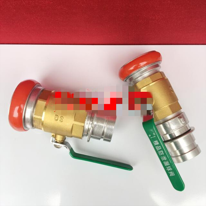 Fire hydrant pressure test joint test water pressure tester detection instrument stuffy cover pressure water test device copper quick water stop