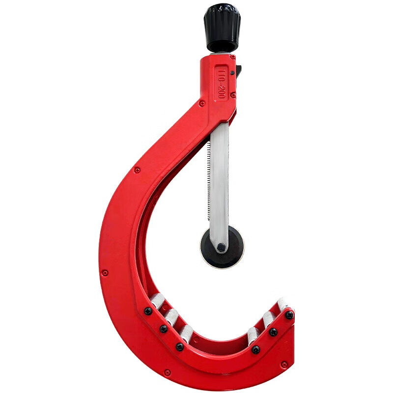 PE pipe cutter, pipe cutting tool, PPR pipe cutter, pipe cutter, circular rotating large pipe scissors, medium size (cutting range 50-127mm)