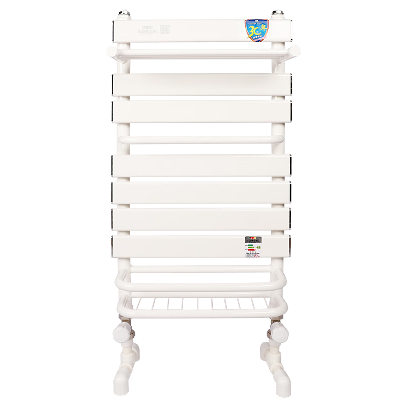 Olande all-purpose copper-aluminum composite radiator household bathroom wall-mounted toilet small basket radiator storage rack 600*400mm center distance