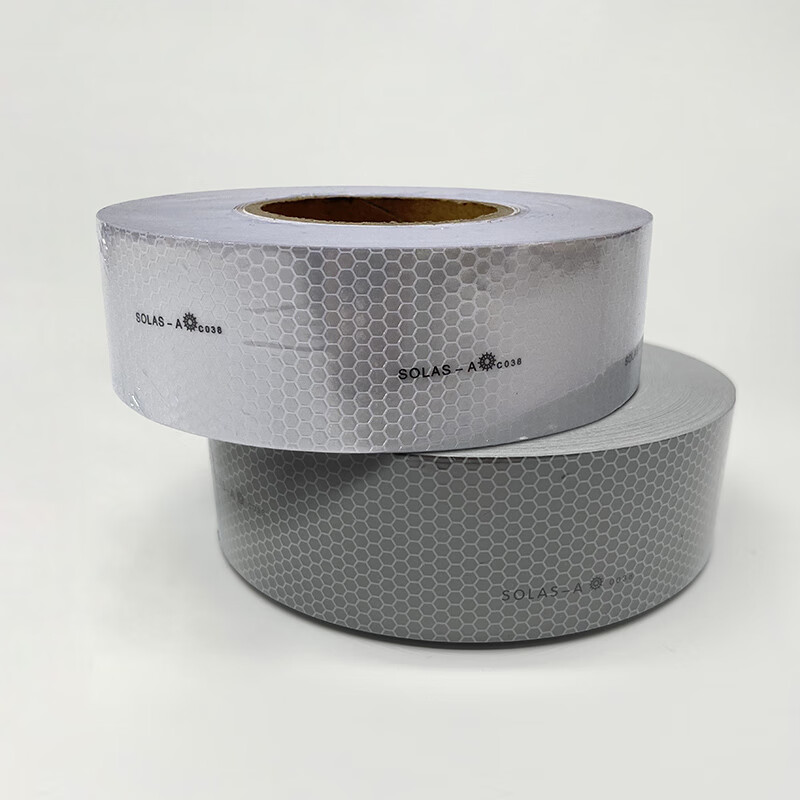 IMPA330189 marine reflective tape marine belt lifebuoy reflective film honeycomb CCS maritime film SOLAS-A high quality maritime film (gray PET material)