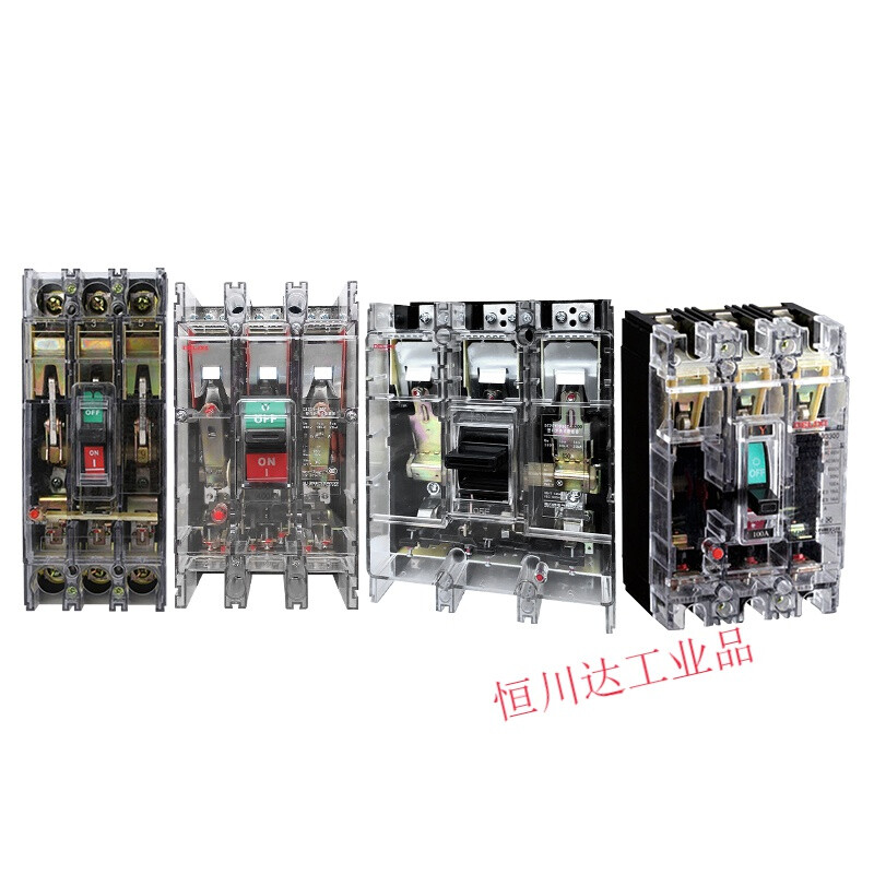 Transparent air switch molded case circuit breaker DZ20Y 380V three-phase electric gate main gate air opening peak 3P 250A