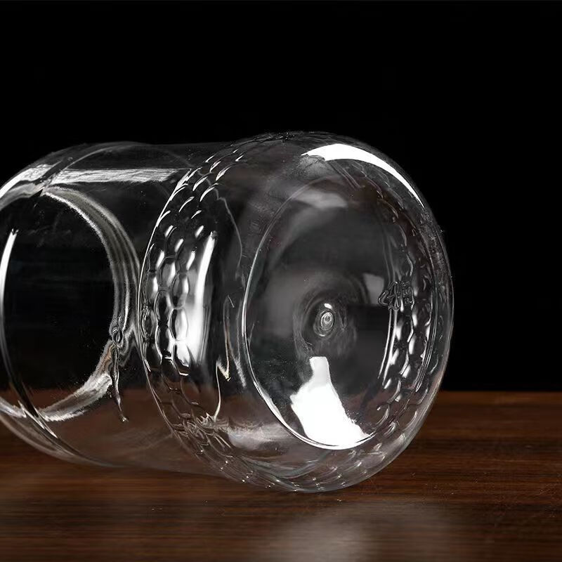 Qinkai plastic jar 8000g PET large pickle jar 2 catties 8 catties 15 catties thickened snack enzyme barrel sealed storage plastic bottle 3 catties water can hold 2 catties 1