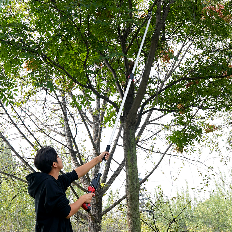 Nakamura Ichiro electric pruning shears extension pole for cutting branch scissors special telescopic pole electric agricultural tools 1.95-3M electric shears extension pole