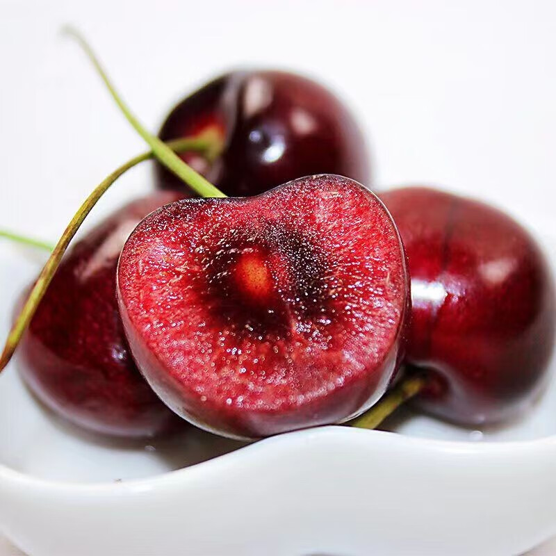 Chizhen Cherry Chile imported black pearl large cherry fresh seasonal fruit Christmas and Spring Festival gift box 1000g (net weight) gift box 3J