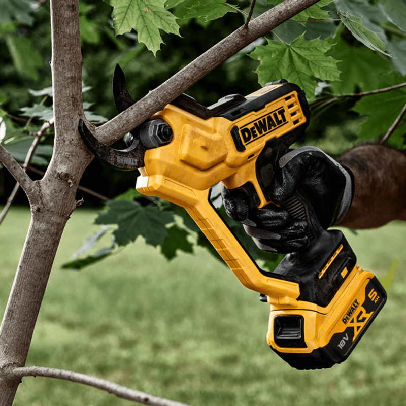 DEWALT rechargeable fruit pruner tree pruning shears electric scissors electric shears DCMPP568N bare metal