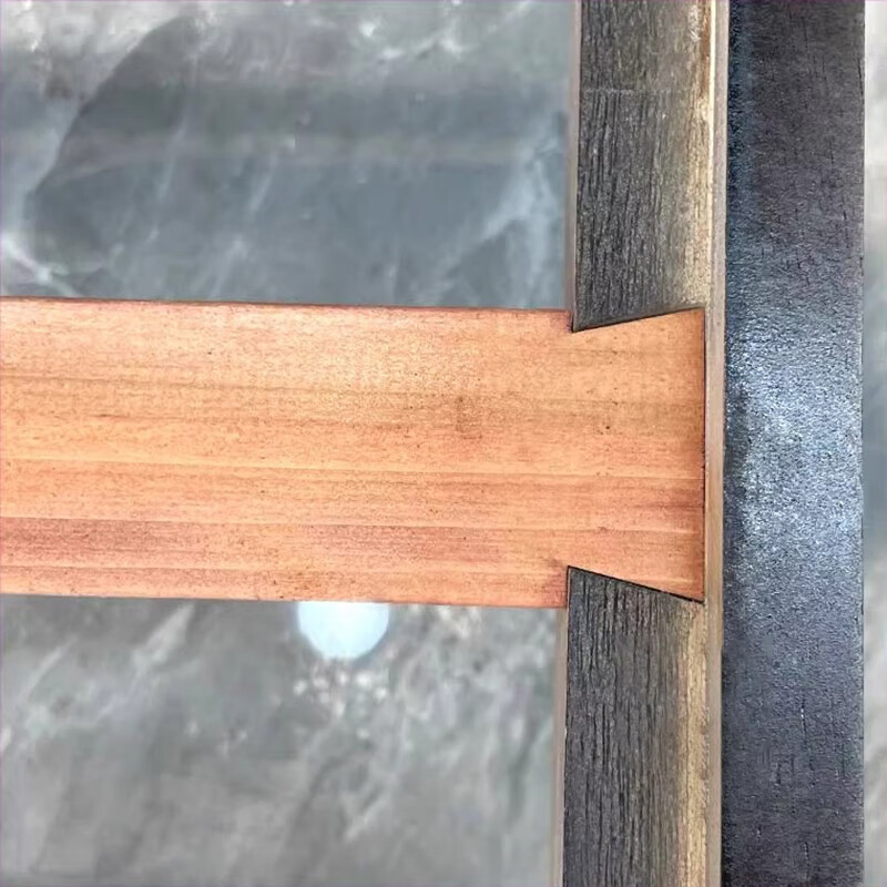 Longwei 12-hour delivery Foshan Chinese rosewood mortise and tenon solid wood bed master bedroom king bed 1.8 meters 2 meters double bed rosewood single bed upgraded thickened bed 1.8*2.0 meters frame style (full bed board + full mortise and tenon)