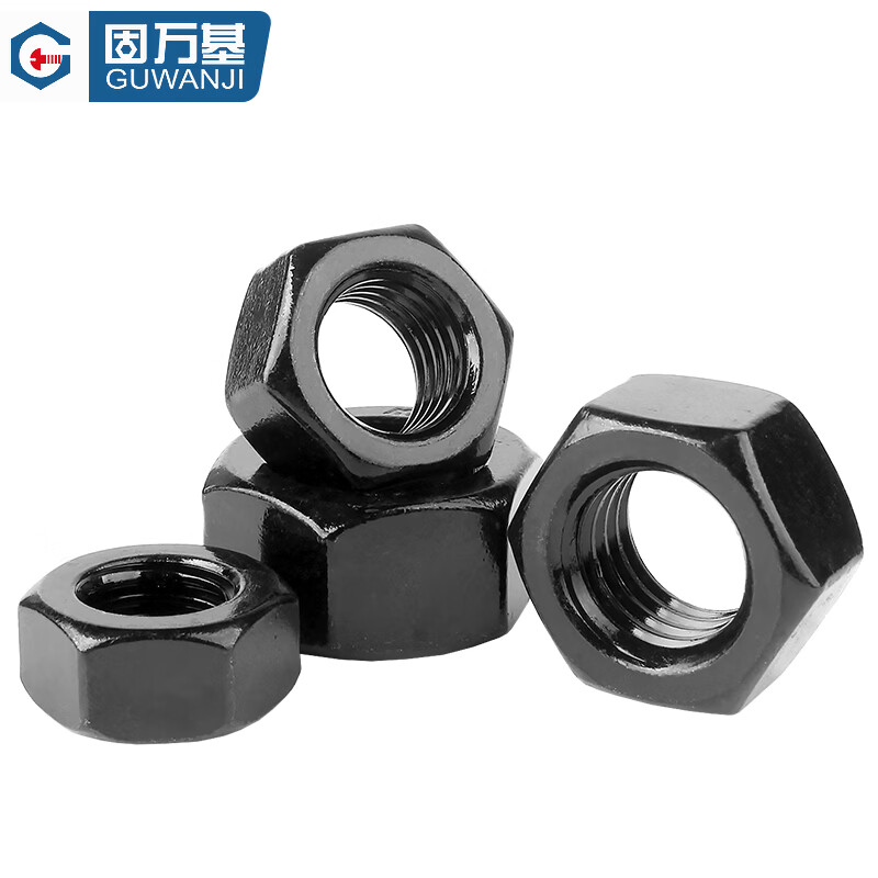 Guwanji 304/316/201 stainless steel hexagonal nut bolt nut screw cap large national standard standard fastener M30*2.0 tooth (1 grain) fine tooth