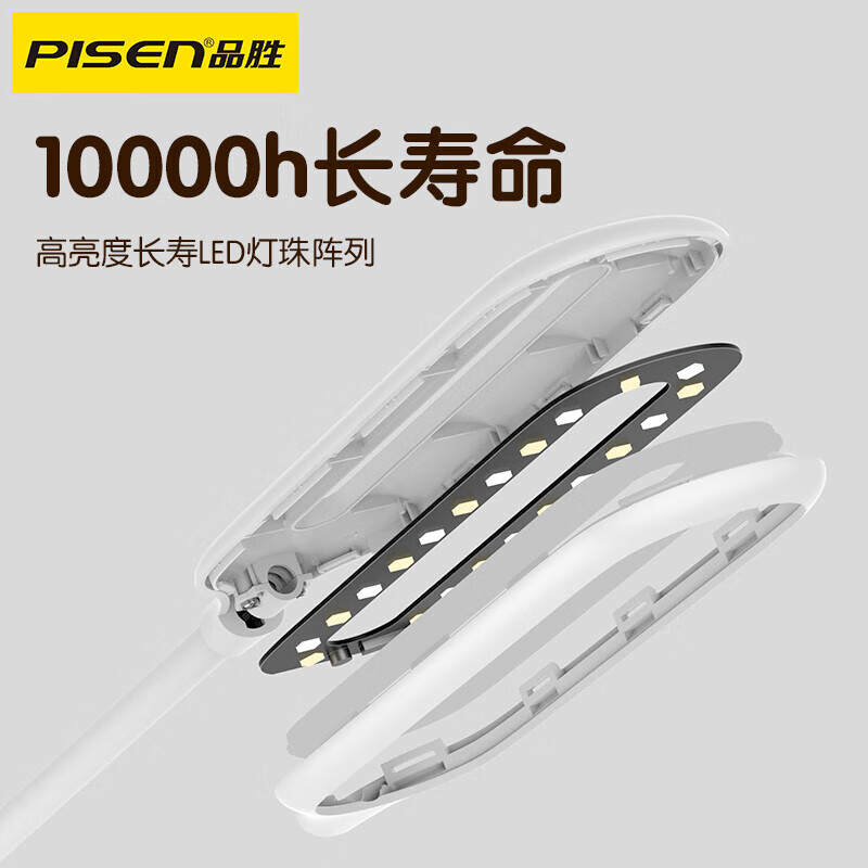 PISEN Artificial Voice Control Intelligent USB Night Light LED Voice-activated Sensor Lamp Children's Sleeping Bedroom Dormitory Bedside Baby Breastfeeding Convenient Desk Lamp Home Portable Wall Lamp USB Night Light Touch Switch Plug and Play丨Three Levels of Color Temperature