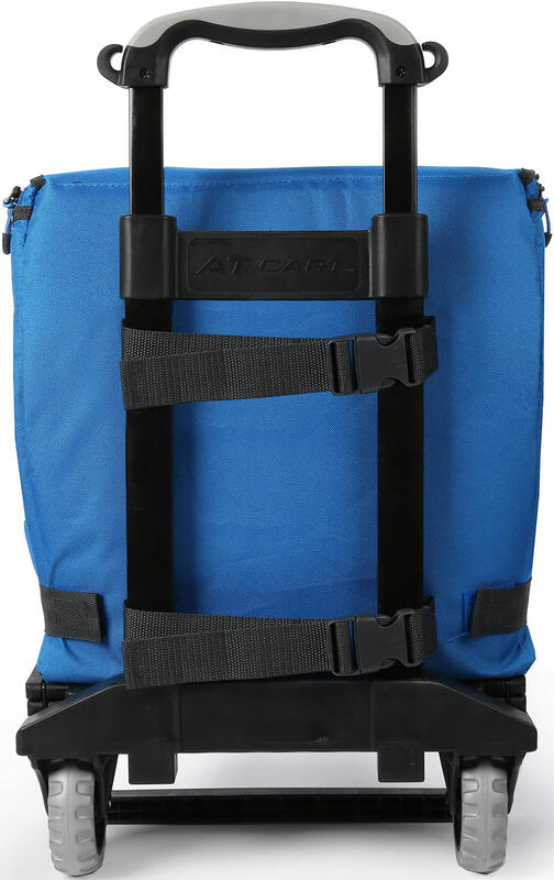 Columbia 50-can large-capacity outdoor cooler, folding tug, camping insulation