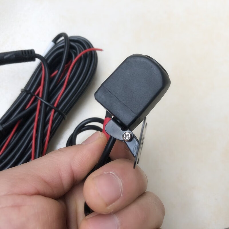 Tumei rear lens is suitable for Lingdu V360 HS880C driving recorder Lingdu rear camera streaming media 4 pins and 4 holes