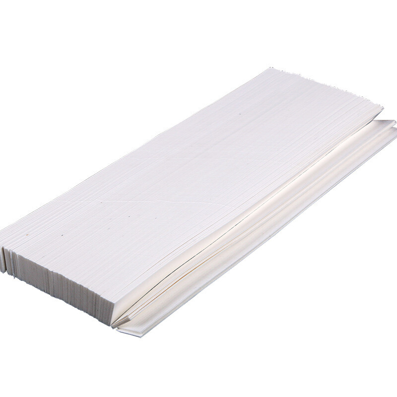 Hasdick Beijing Warehouse Delivery HKL-1121 Banknote Tie Paper, Money Strips Tie Tape, Cotton Paper Strips, Manual Money Tape Tie Strips, 400 Strips/Bundle, White 52*2CM