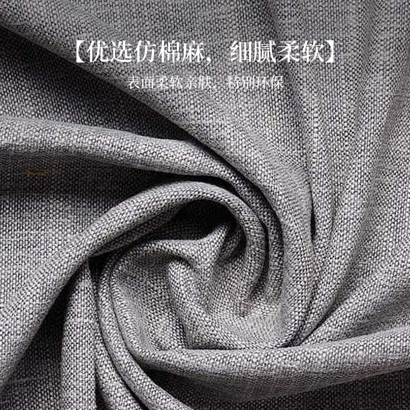 Shiyue Yinju solid wood sofa combination for small apartments, new Chinese-style living room sofa, winter and summer dual-use economical all-solid wood sofa, three-person model A, walnut color (comes with cushion + back cushion + pillow)