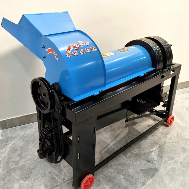 Wen Yijia household multi-functional electric thresher for dry and wet use corn, soybean, sorghum, atractylodes and millet without peeling. Upgraded multi-functional thresher without motor.