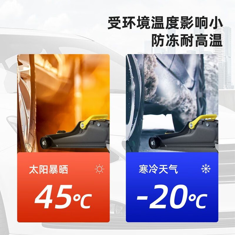 Deli 1.5 tons 2 tons 3 tons horizontal hydraulic accessories jack car horizontal national standard jack brand hydraulic car national standard 2T household model with a maximum load capacity of 2.5 tons