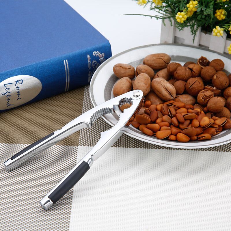 Haofanjie walnut clamp hazelnut clamp artifact walnut clamp almond opener pine nut tool nutcracker special pliers walnut clamp all-round new needle delivery