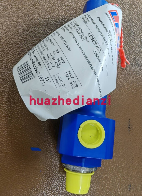 Brand new original LESER safety valve 5262.0452, 4373.2602, 4814.7692 4373.2602