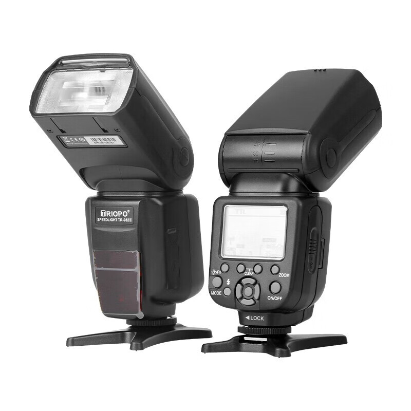 TRIOPO TR-982III third generation on-camera flash Canon Nikon hot shoe SLR camera mirrorless outdoor shooting hot shoe high-speed TTL flash 982IIIC standard + rechargeable battery for Nikon