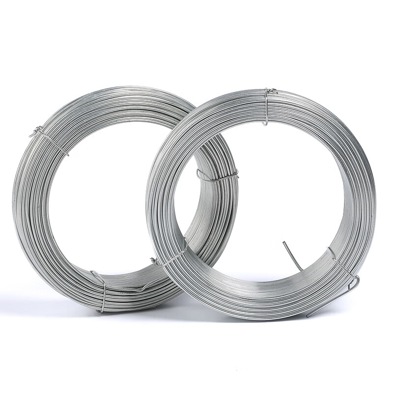 Forty thousand kilometers of galvanized iron wire, not easy to rust, No. 12 5KG package, about 103 meters long, electroplated lead bar, cold drawn wire, binding wire for greenhouse construction site