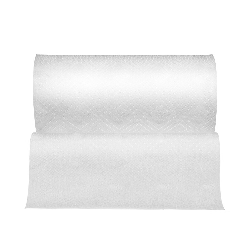 Happy Sunshine Kitchen Paper, 76 sections*8 rolls, roll-type water-absorbent and oil-absorbent paper, thickened kitchen paper towels