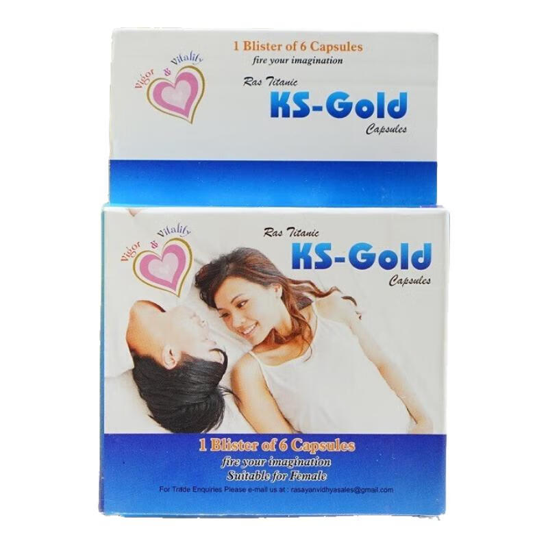 Alfresa imported Goddess's Love oral herbal health care for women to enhance pleasure, increase emotions, improve coldness and promote moisture. Goddess's Love KS-GOLD 6 capsules/1 box