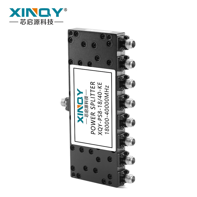XINQY Xinqiyuan RF microstrip one-to-eight-way power splitter 2.92 mm wave 18-40G RF test power splitter combiner PS8-18/40-KE