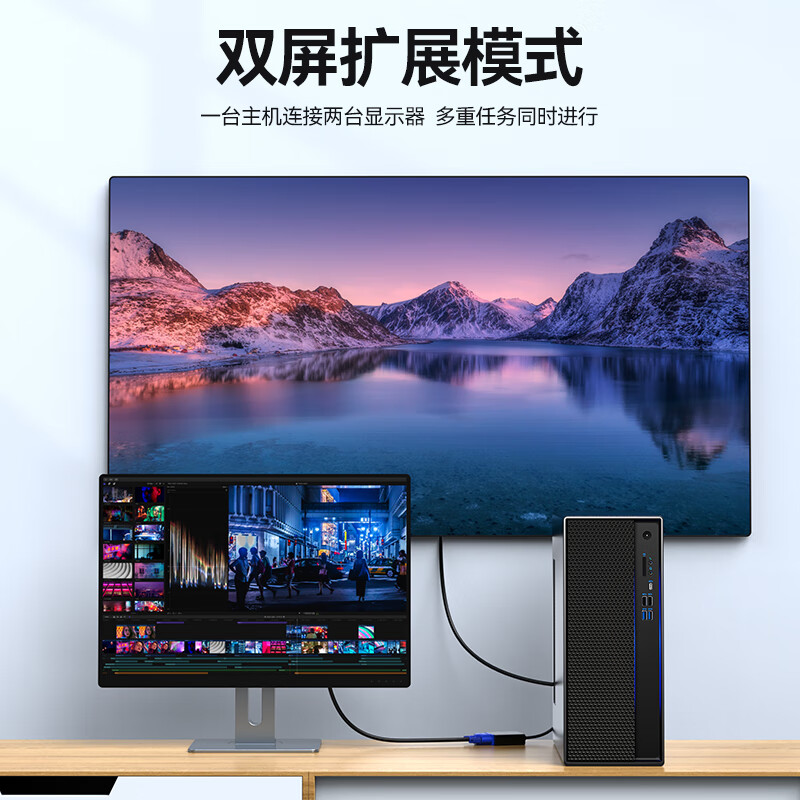 Shengwei DP to VGA Displayport to VGA female HD adapter cable 1080P HD laptop to monitor projector DC-101