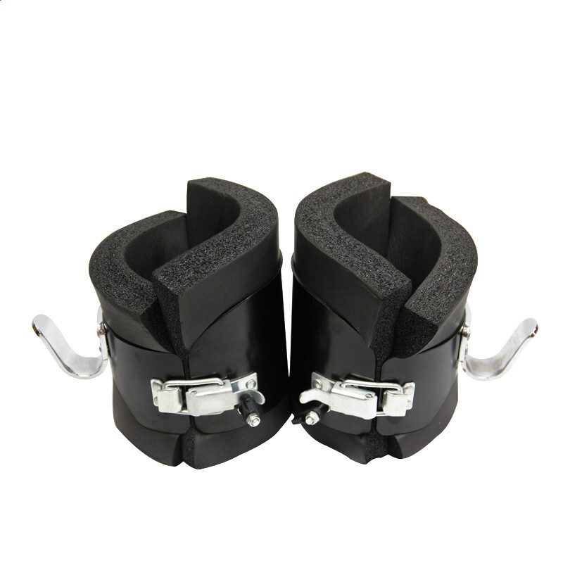 Militeng upside-down shoes, boots, auxiliary heightening inversion machine, upside-down equipment, upside-down boots, household fitness, upside-down foot boots + white wall hanging tower