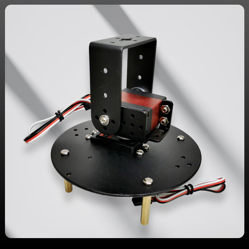 Zhu Xiaobao two-dimensional electric gimbal, two-degree-of-freedom gimbal, two-degree-of-freedom servo gimbal, TI cup electronic design competition customized model, gimbal one, 30kg PWM servo