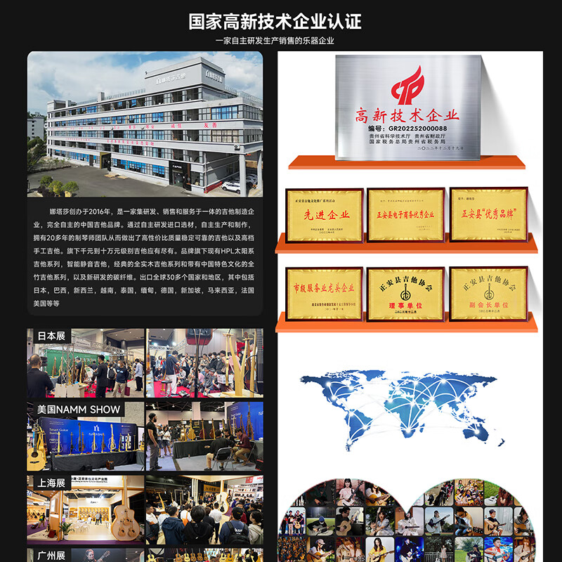 Natasha Solar System Asteroid Ocean Blue Carbon Fiber Folk Beginner Entry Travel Complete Single Guitar